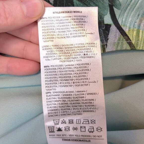 Guess Ariel Tropical Print Dress - Picture 9 of 9